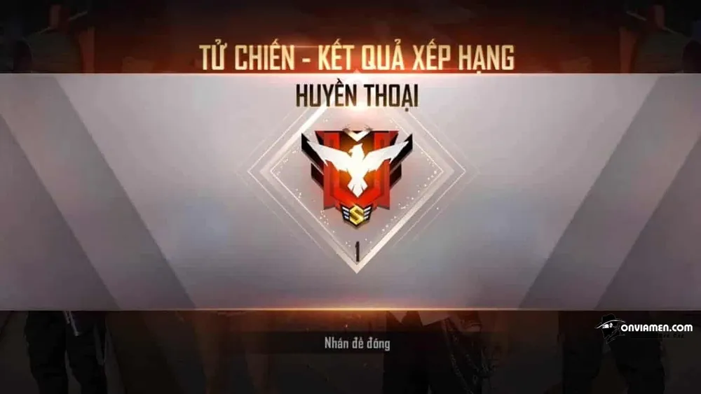 logo rank huyen thoai free fire